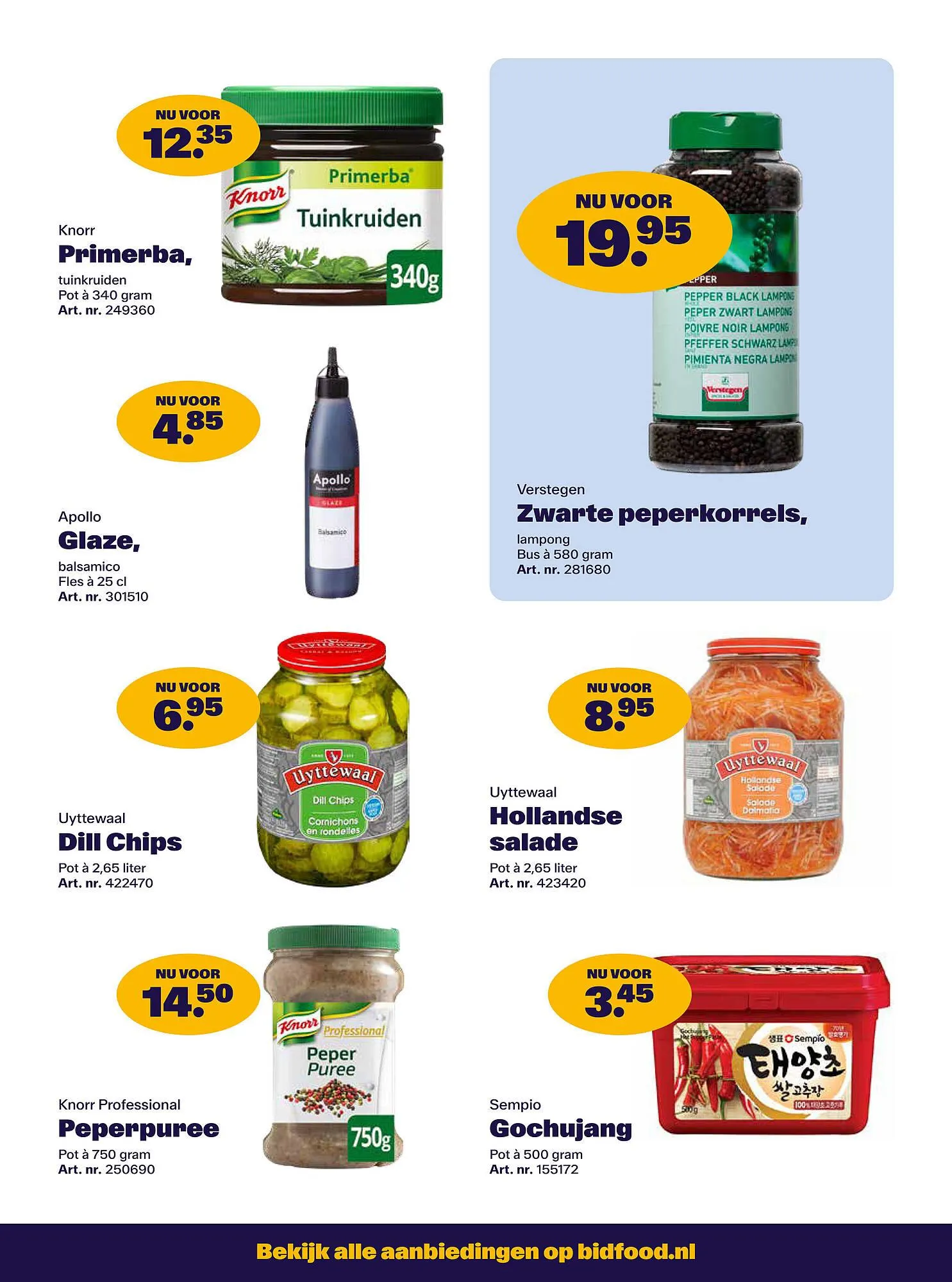 Bidfood folder van 1 september tot 14 september 2025 - Folder pagina 20