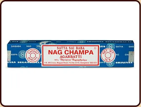 WIEROOK SATYA SAI BABA NAG CHAMPA 15G