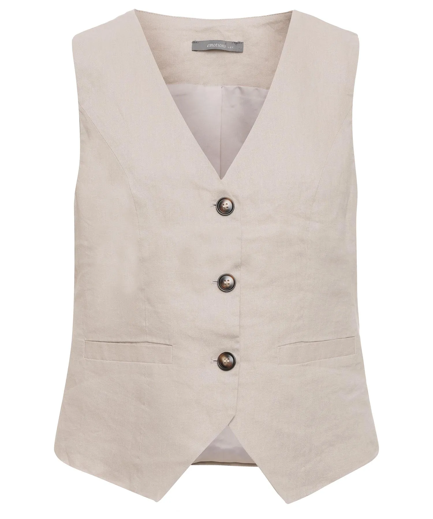 Emotions linnen gilet