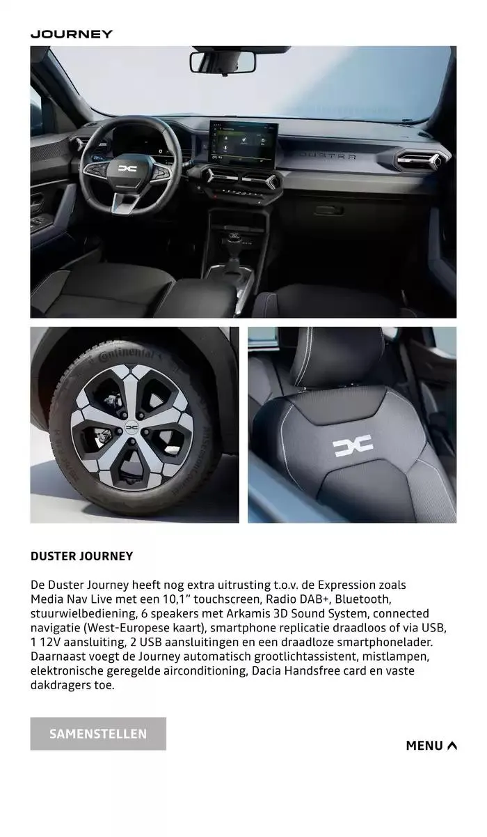 Dacia Duster van 28 november tot 30 juni 2025 - Folder pagina 18