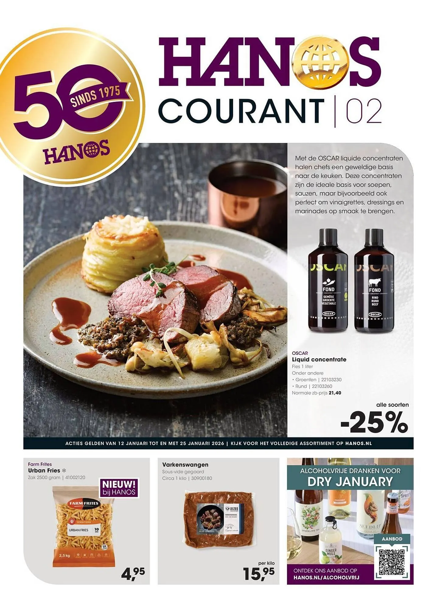 HANOS folder van 12 januari tot 25 januari 2026 - Folder pagina 1