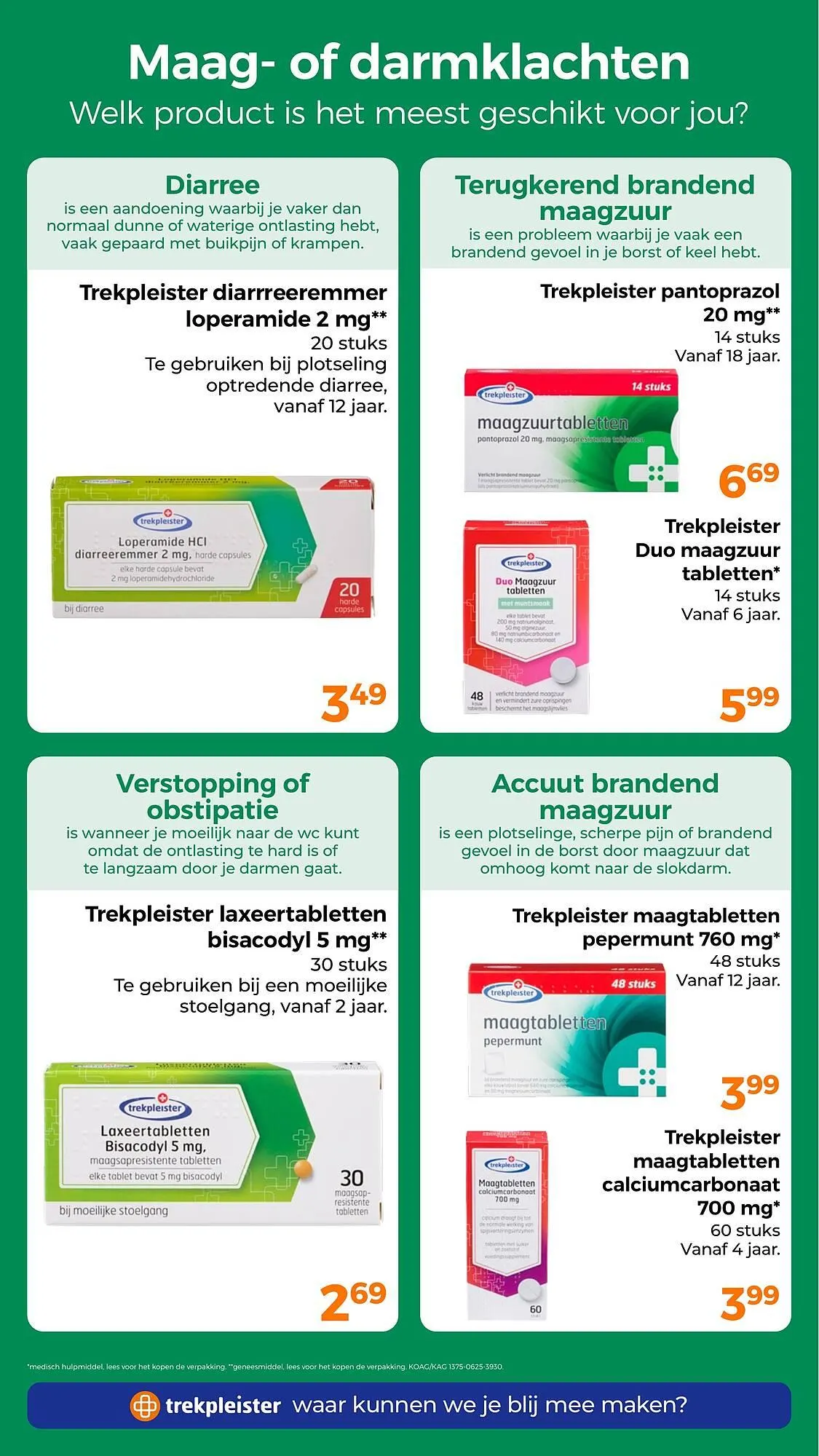 Trekpleister folder van 8 juli tot 13 juli 2025 - Folder pagina 2