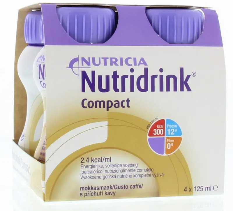 Nutridrink Compact mokka 125ml 4 stuks