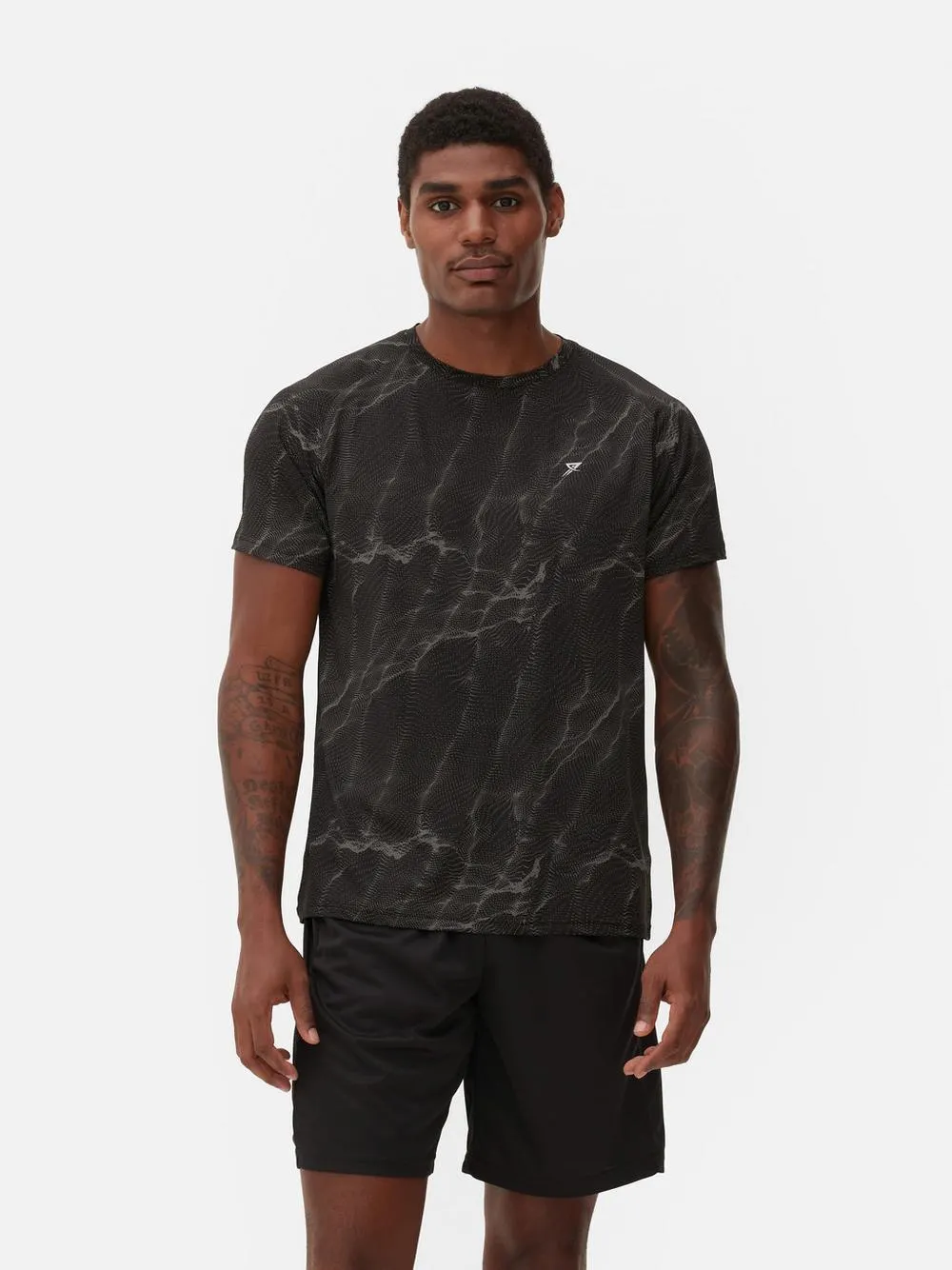 Camiseta deportiva estampada