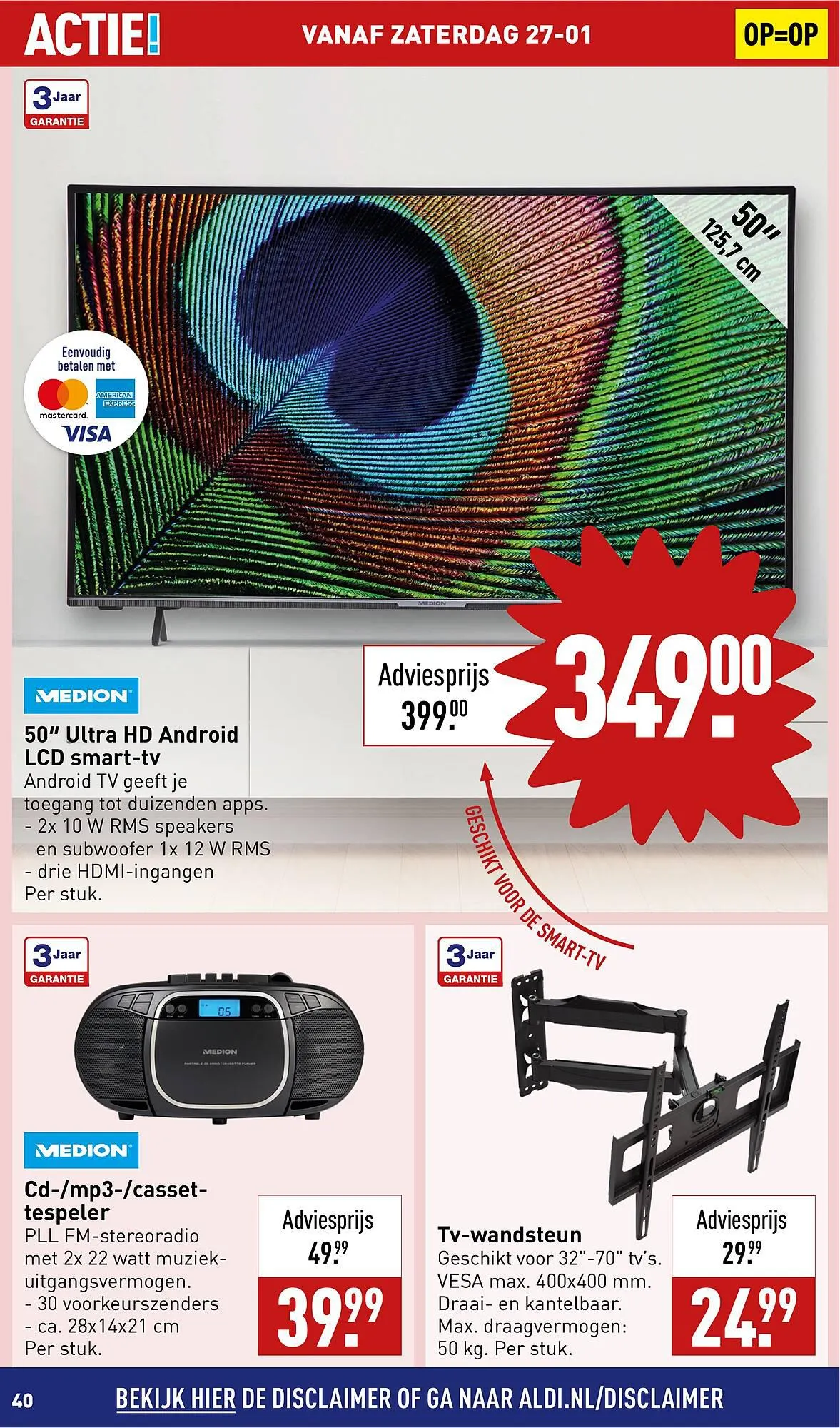 ALDI folder van 22 januari tot 28 januari 2024 - Folder pagina 40