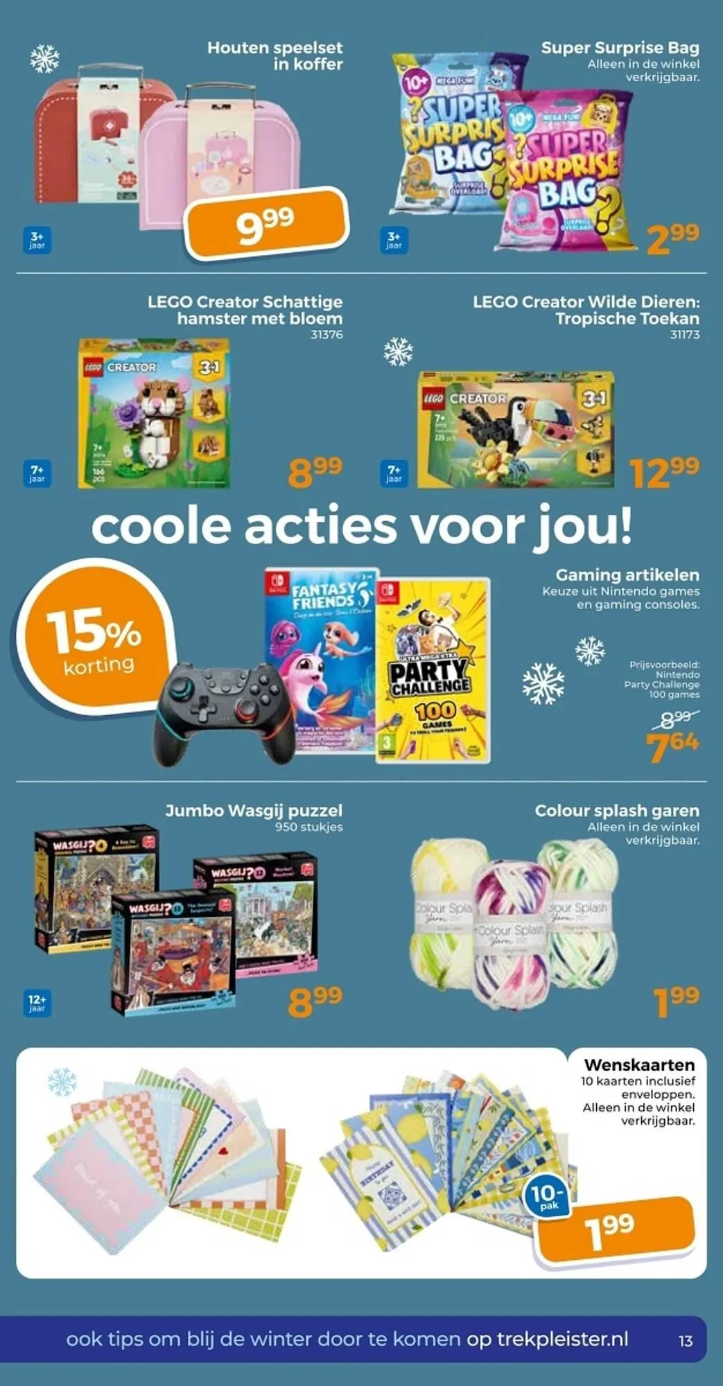 Trekpleister folder van 10 februari tot 15 februari 2026 - Folder pagina 13