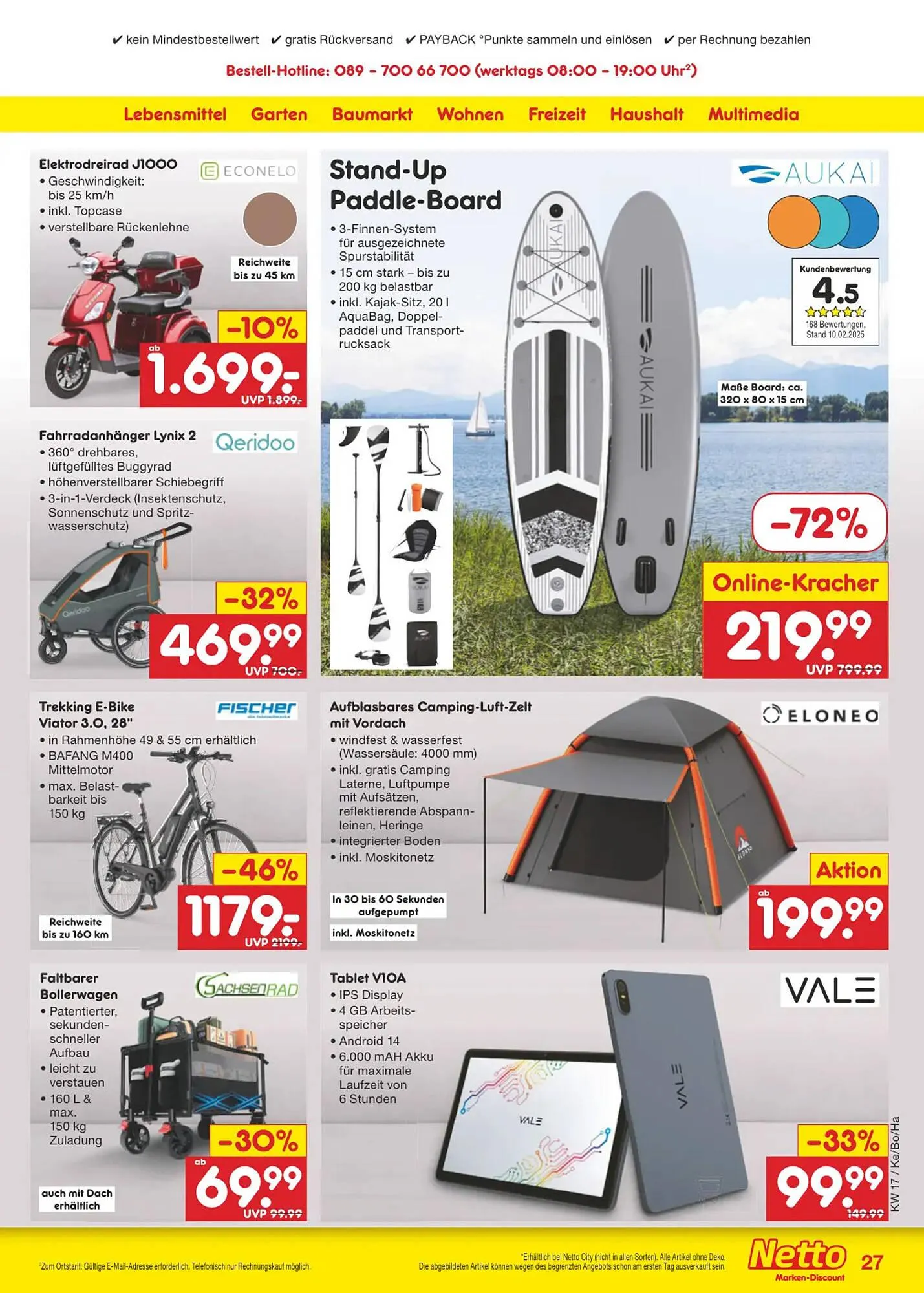 Netto Marken-Discount DE folder van 22 april tot 26 april 2025 - Folder pagina 45