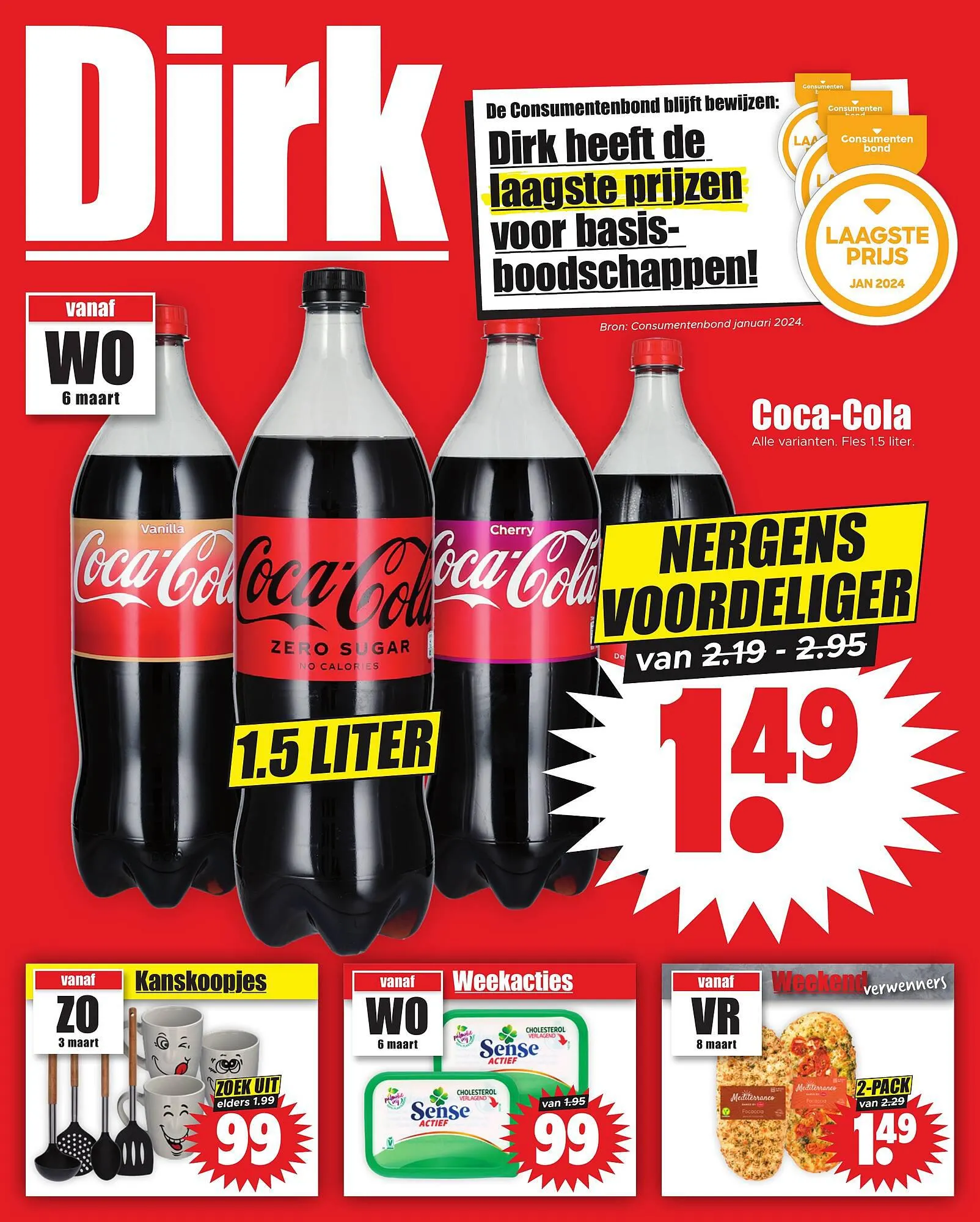 Dirk folder week 10 van 6 maart tot 12 maart 2024 - Folder pagina 1