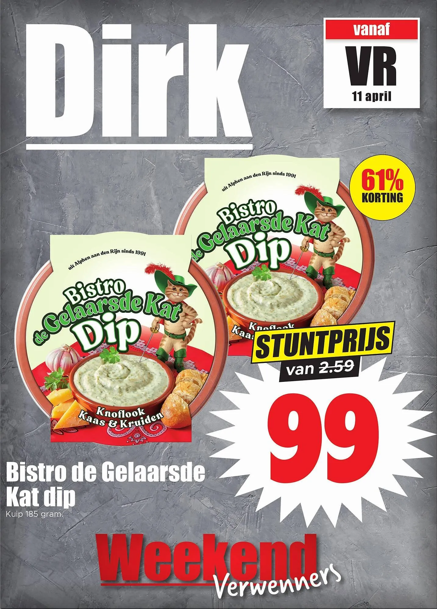 Dirk folder van 11 april tot 13 april 2025 - Folder pagina 1