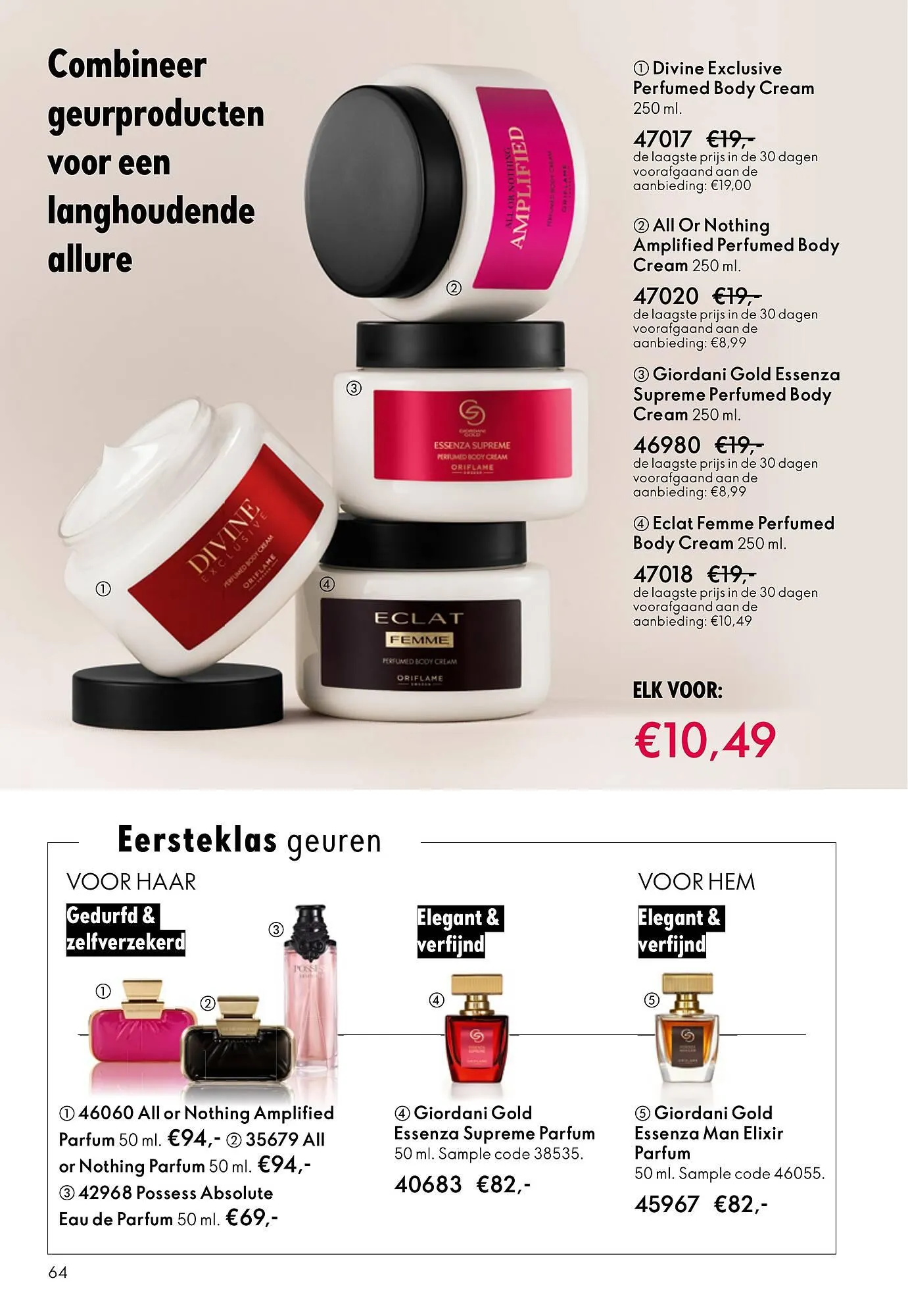 Oriflame brochure van 29 oktober tot 18 november 2025 - Folder pagina 64