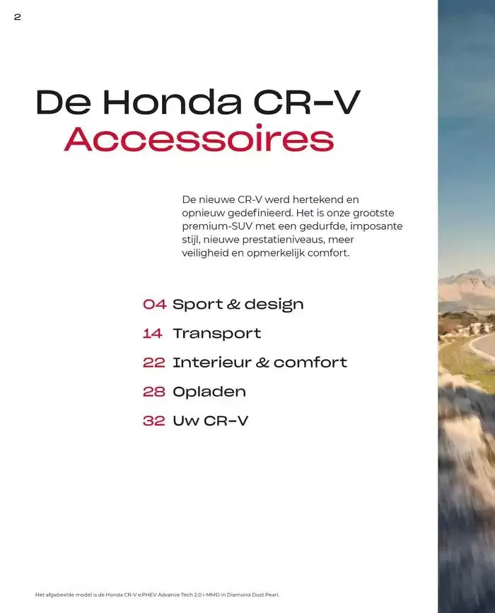CR-V Accessories van 19 november tot 30 juni 2025 - Folder pagina 2