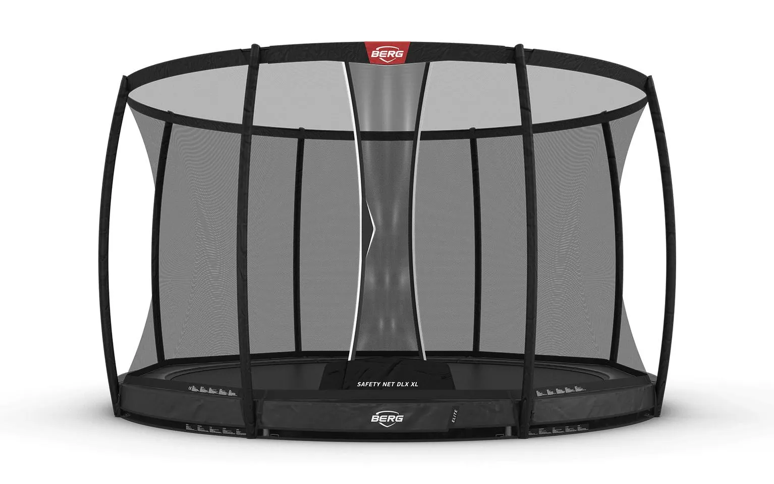 BERG Elite InGround 430 Grey + Safety Net DLX XL