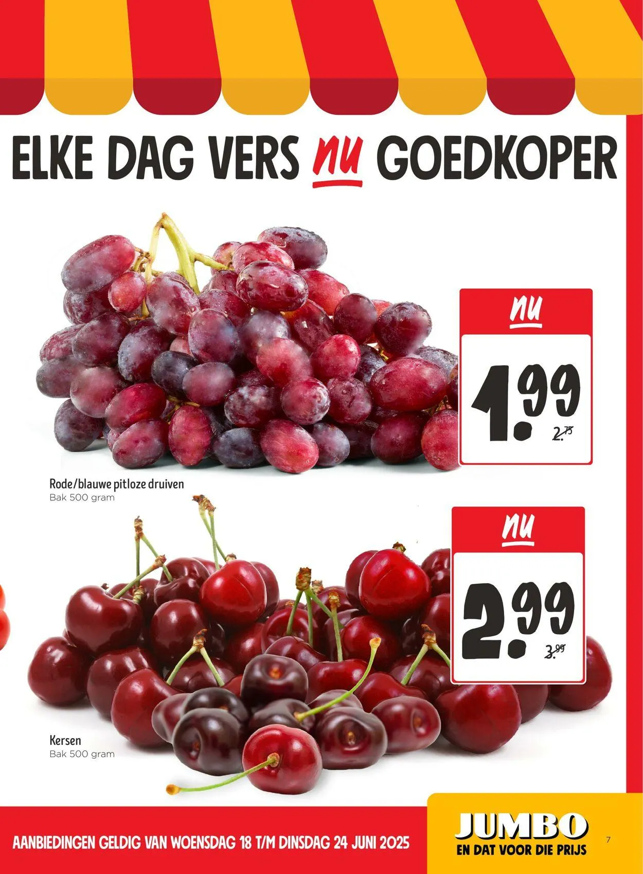 Jumbo Actuele folder van 18 juni tot 24 juni 2025 - Folder pagina 7