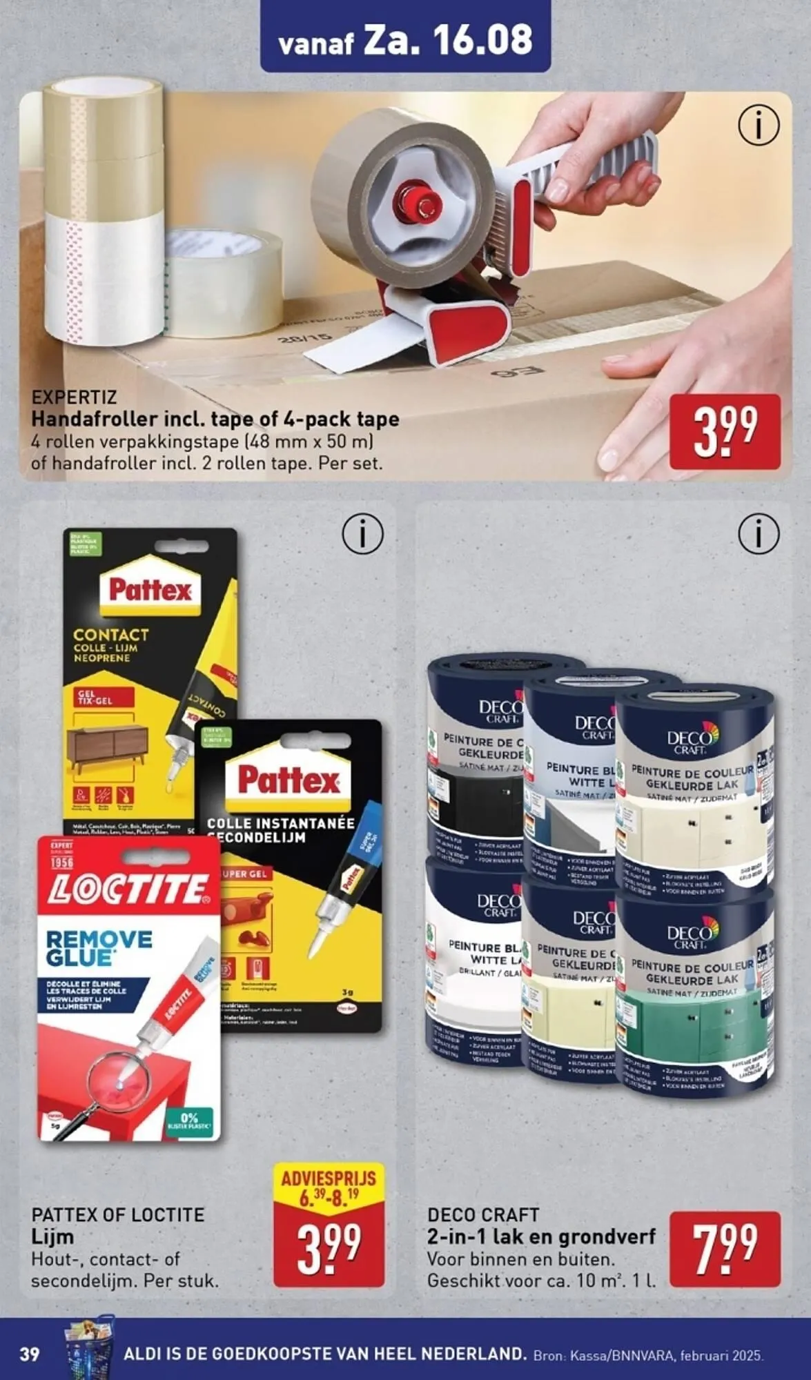 ALDI folder van 11 augustus tot 17 augustus 2025 - Folder pagina 39