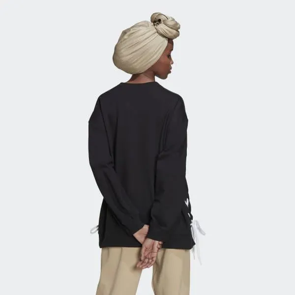 Sweat-shirt ras-du-cou à lacets Always Original (Grandes tailles)