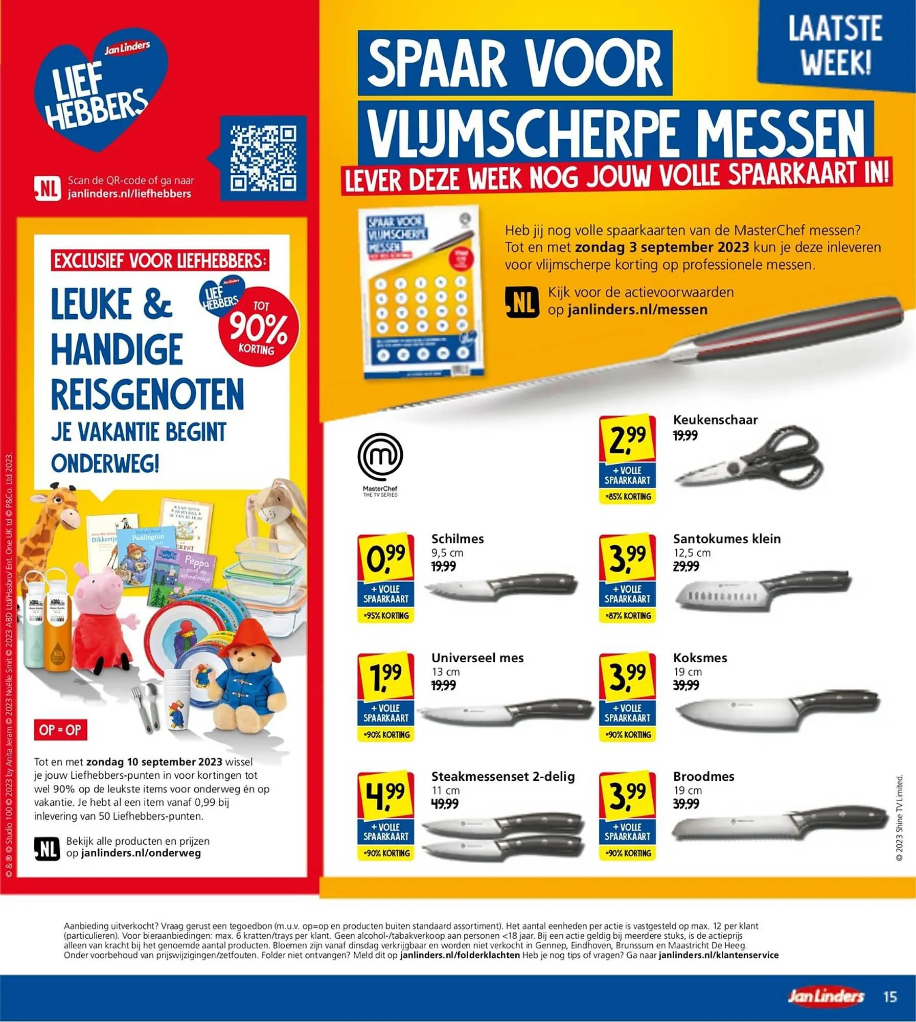 Jan Linders folder van 27 augustus tot 3 september 2023 - Folder pagina 15