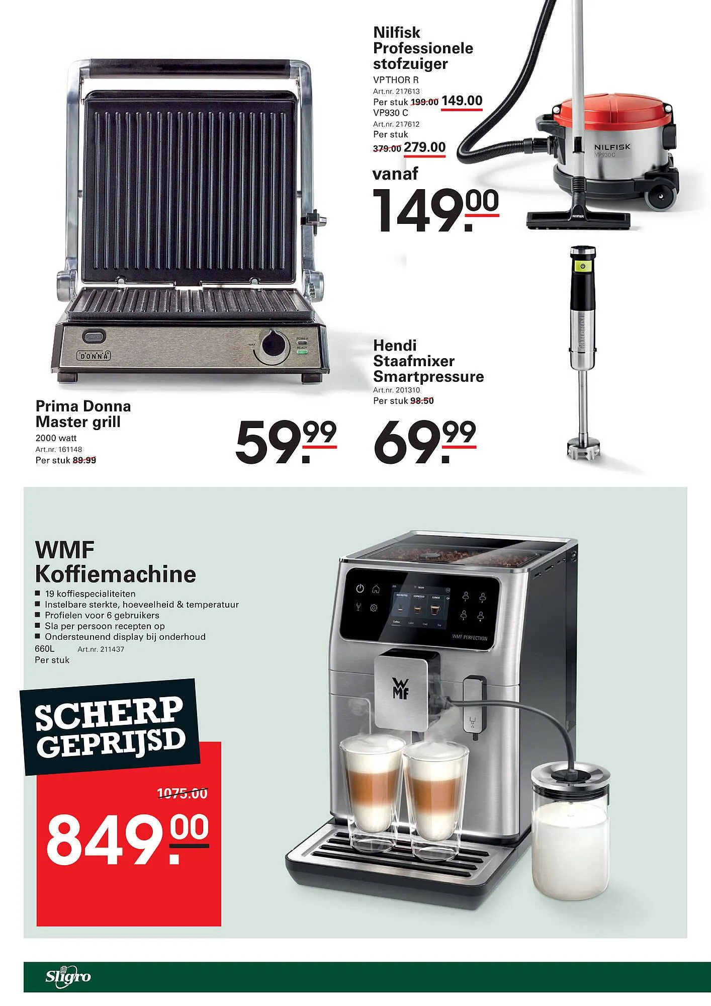 Sligro folder van 18 september tot 6 oktober 2025 - Folder pagina 50