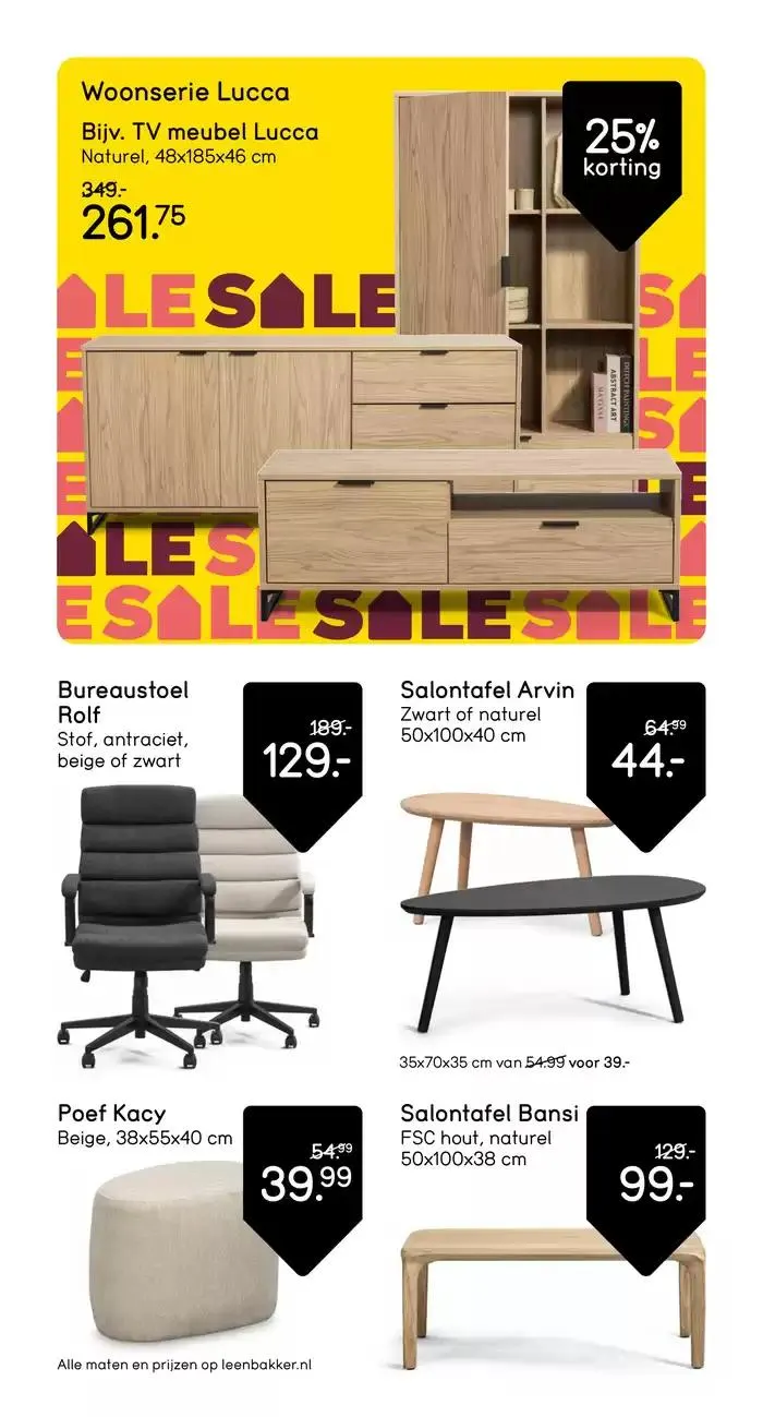 Leen Bakker folder van 8 januari tot 15 januari 2025 - Folder pagina 8