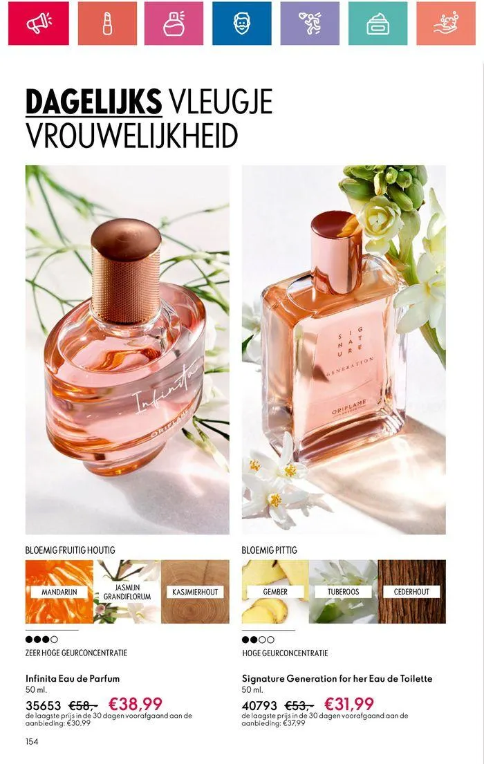 ORIFLAME folder! van 30 mei tot 13 juni 2024 - Folder pagina 154