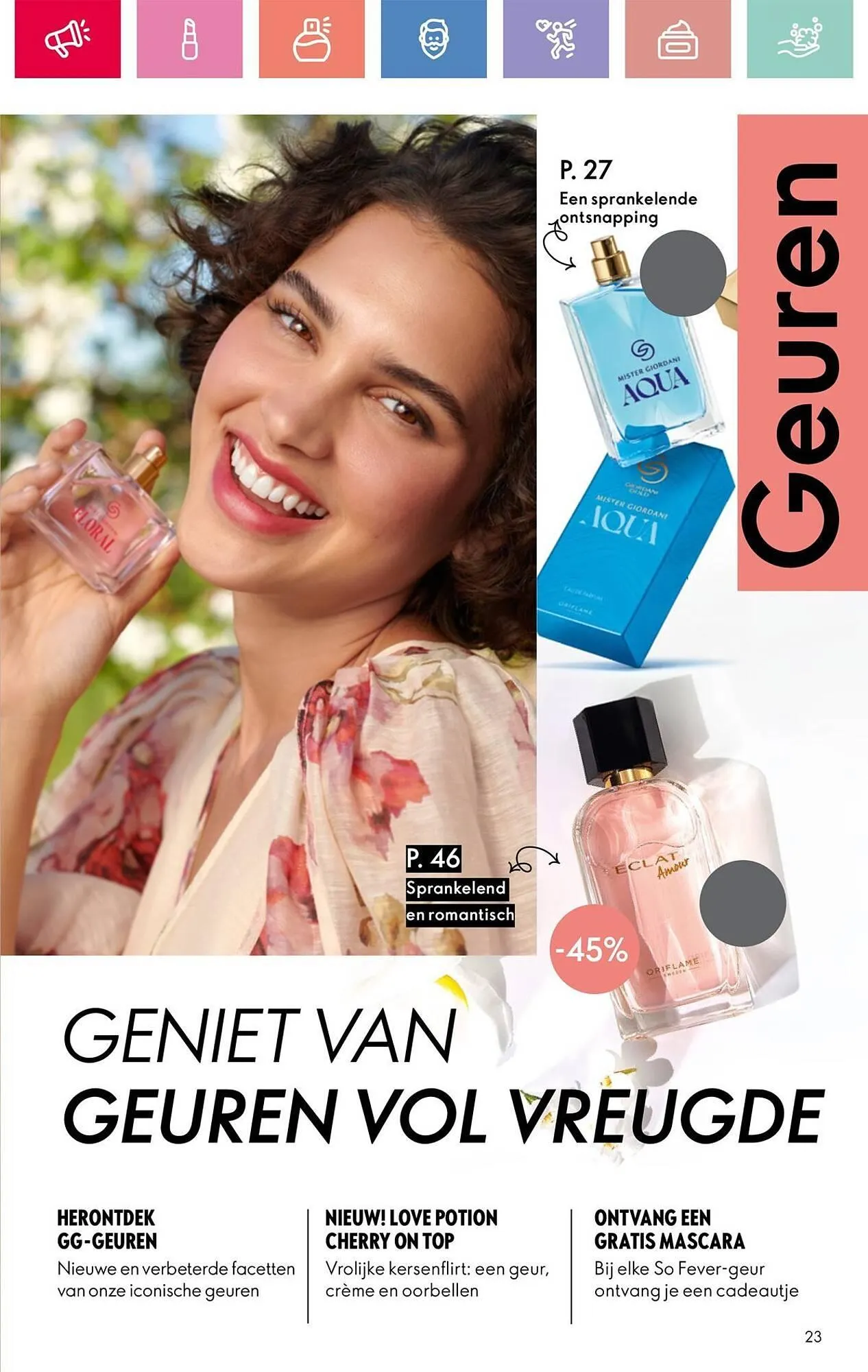 Oriflame folder van 10 maart tot 29 maart 2025 - Folder pagina 23