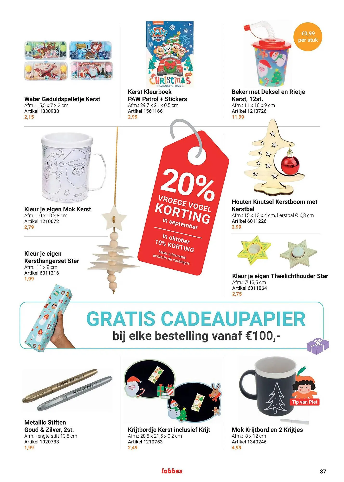 Lobbes folder van 9 september tot 5 december 2024 - Folder pagina 89