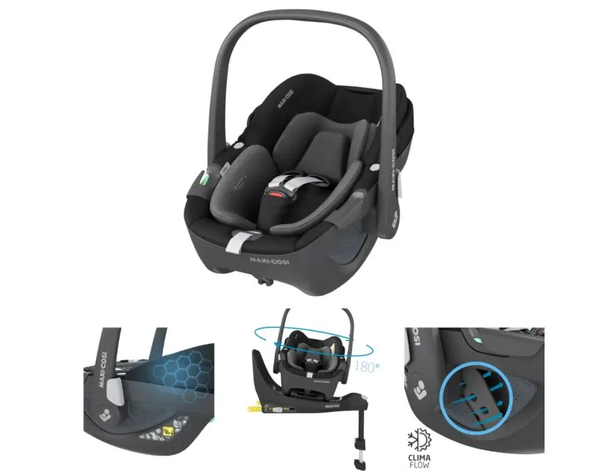 Autostoel Maxi-Cosi Pebble 360° Essential Black