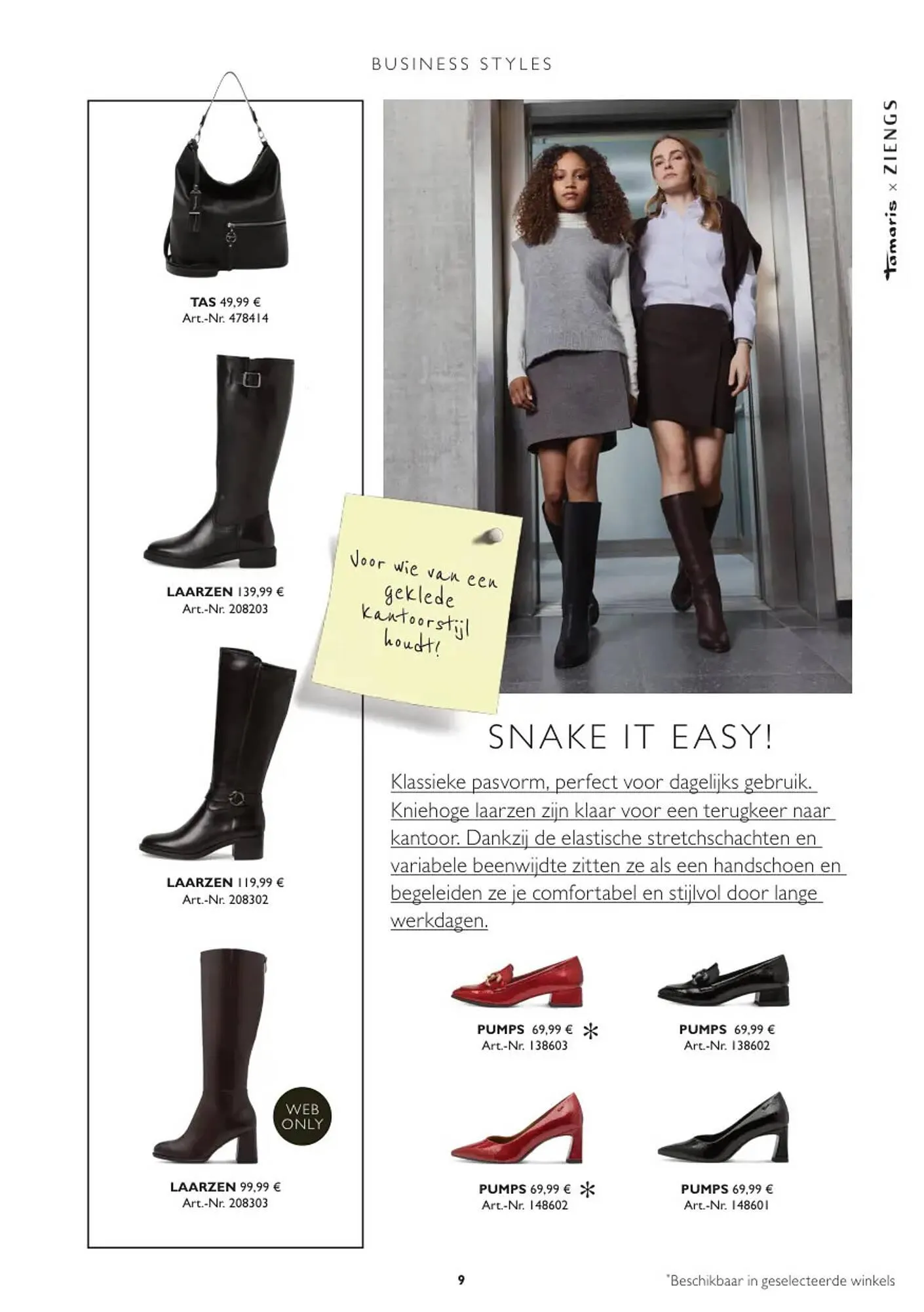 Ziengs folder van 13 oktober tot 2 november 2025 - Folder pagina 9