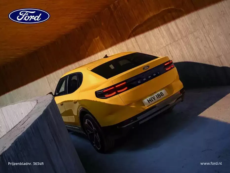 De Nieuwe Volledig Elektrische Capri van 19 november tot 30 juni 2025 - Folder pagina 24