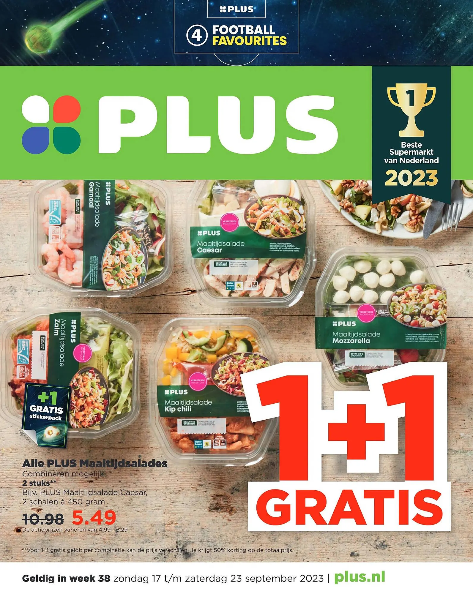 PLUS folder van 17 september tot 23 september 2023 - Folder pagina 1