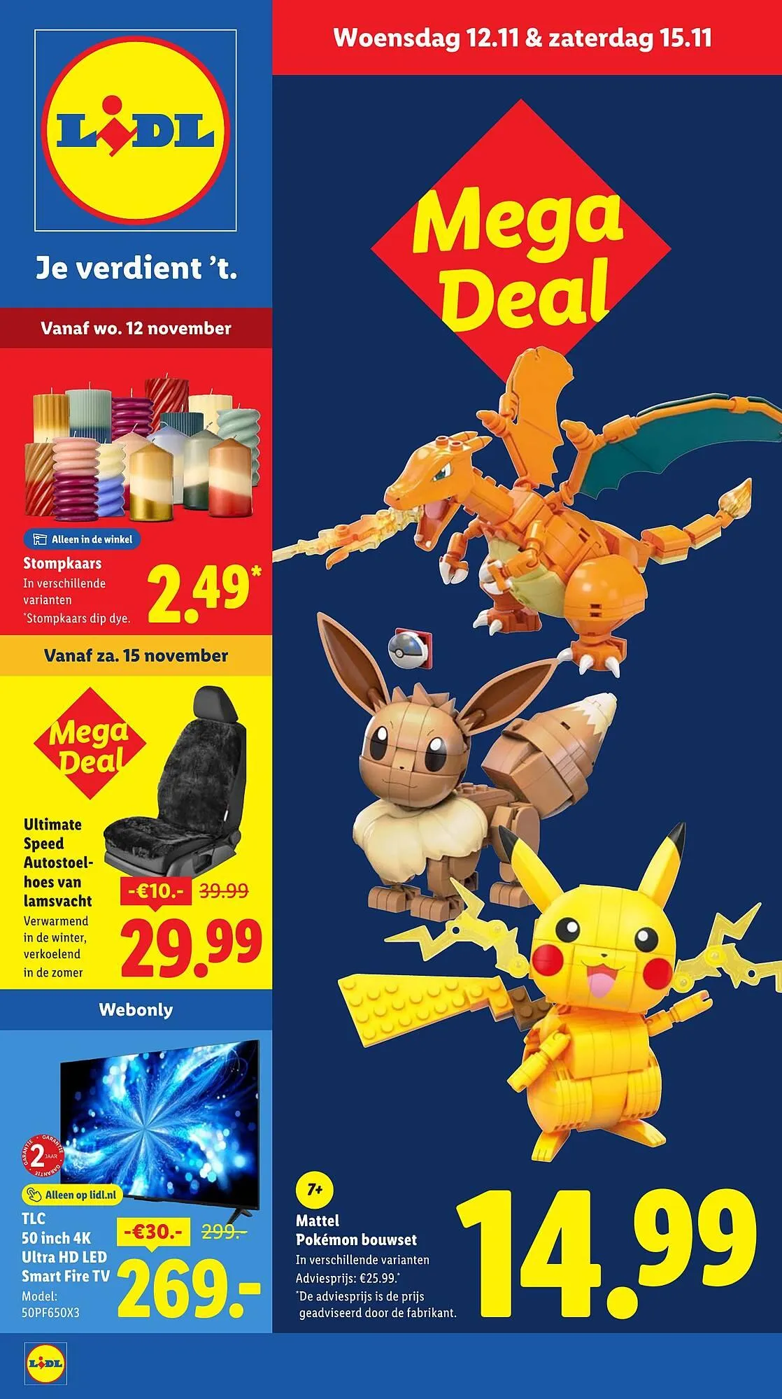 Lidl folder van 12 november tot 15 november 2025 - Folder pagina 1