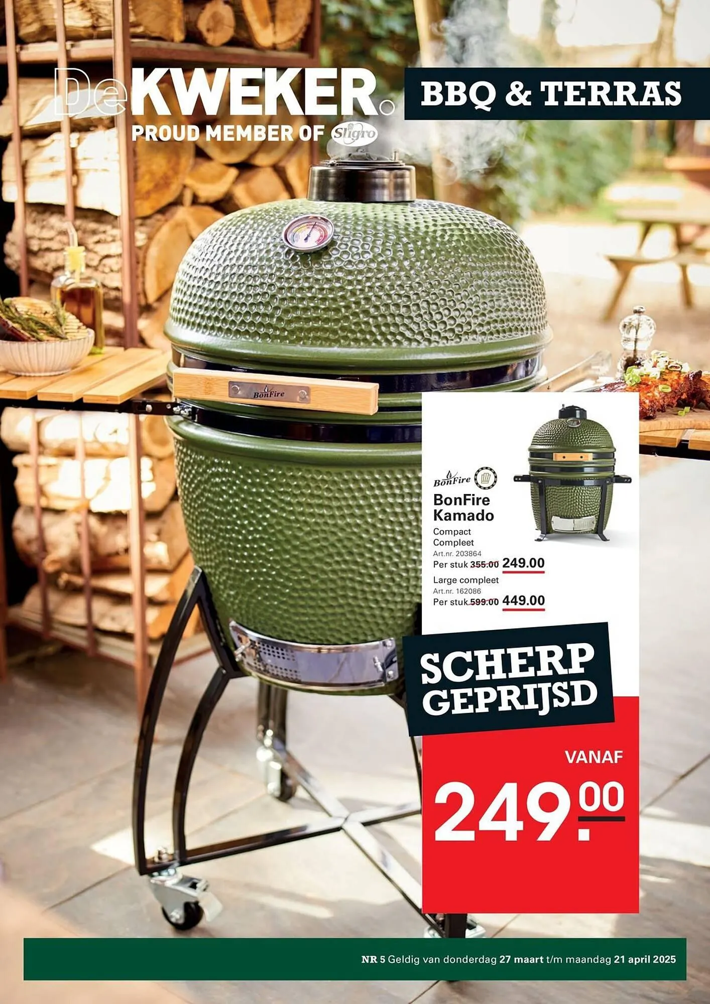 De Kweker folder van 27 maart tot 21 april 2025 - Folder pagina 1