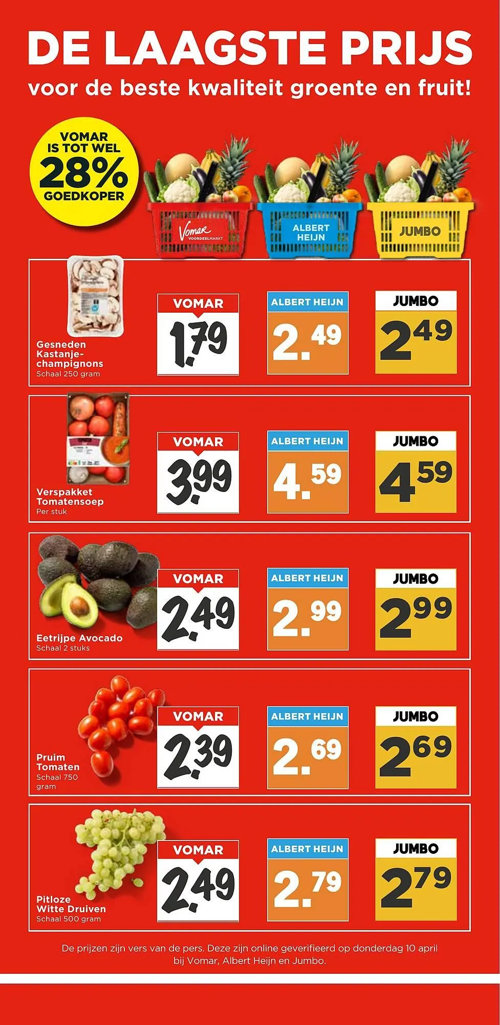 Vomar folder van 20 april tot 26 april 2025 - Folder pagina 10