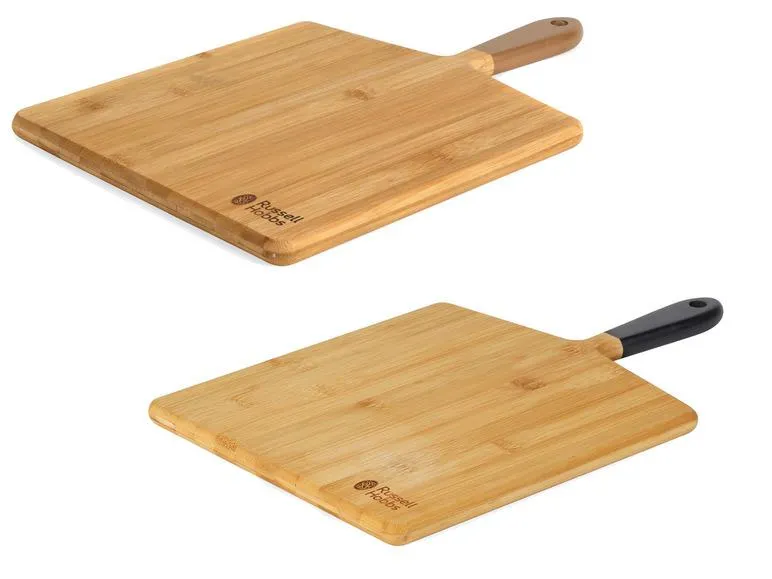 Russell Hobbs Snijplank met handgreep van 100% gecertificeerd bamboe OpulenceCollection