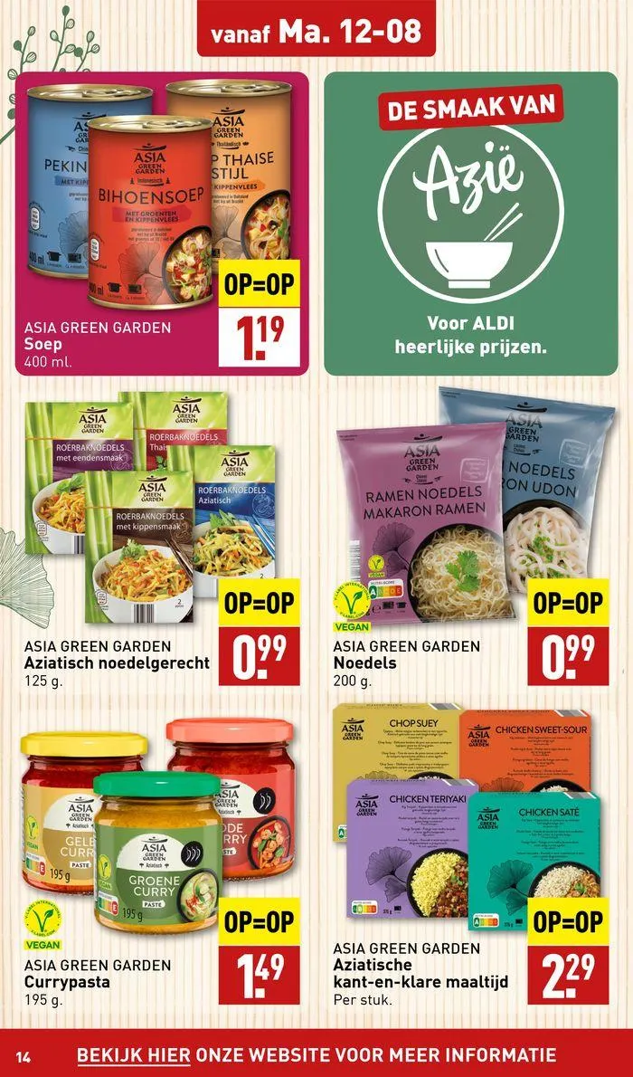Nieuwe aanbiedingen om te ontdekken van 8 augustus tot 22 augustus 2024 - Folder pagina 14