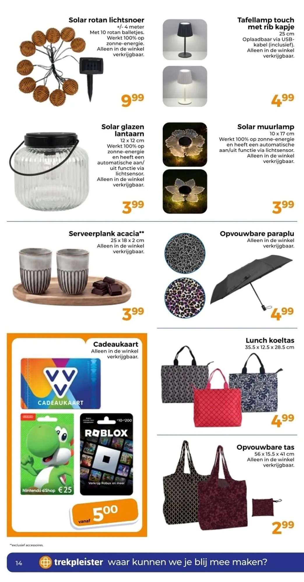 Trekpleister folder van 7 april tot 12 april 2026 - Folder pagina 14