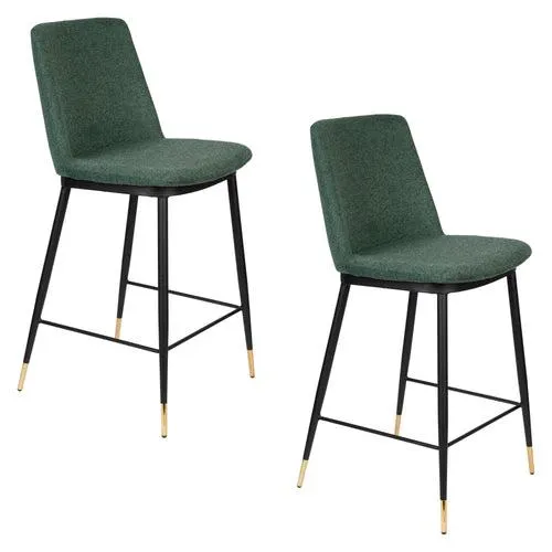 Housecraft Living Lionel Kruk Dondergroen - Set van 2