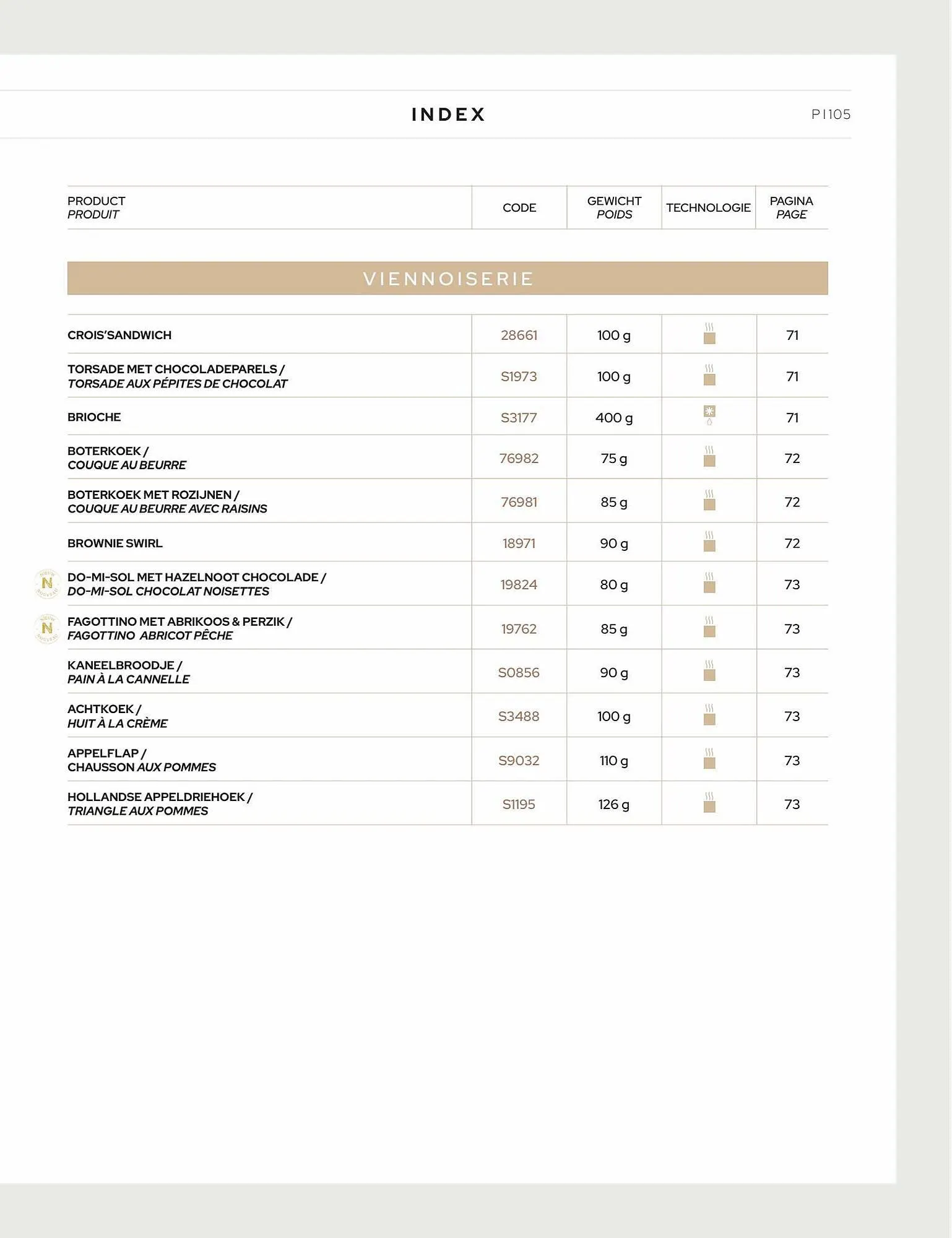 Delifrance folder van 1 maart tot 31 december 2023 - Folder pagina 105