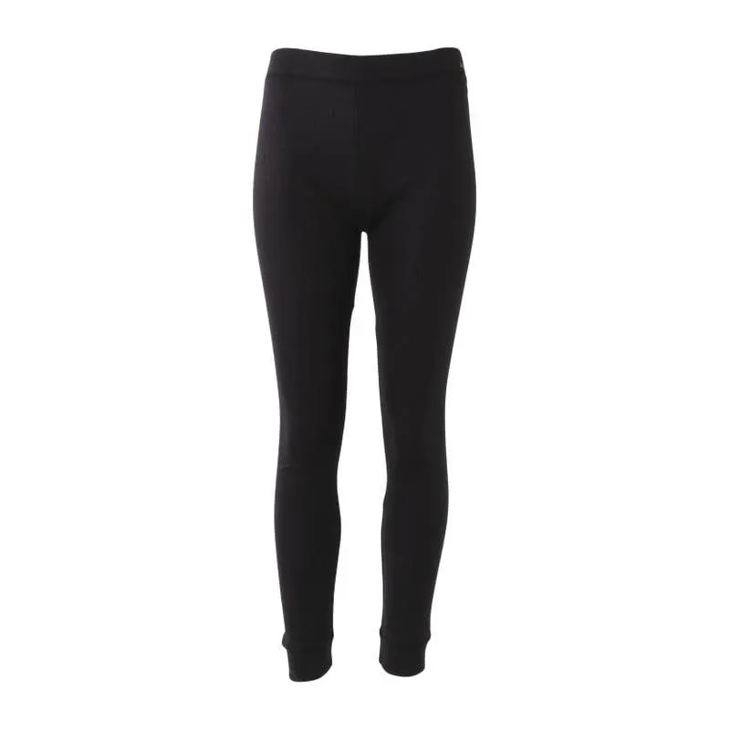 Thermo legging S/M - zwart - katoen/polyester
