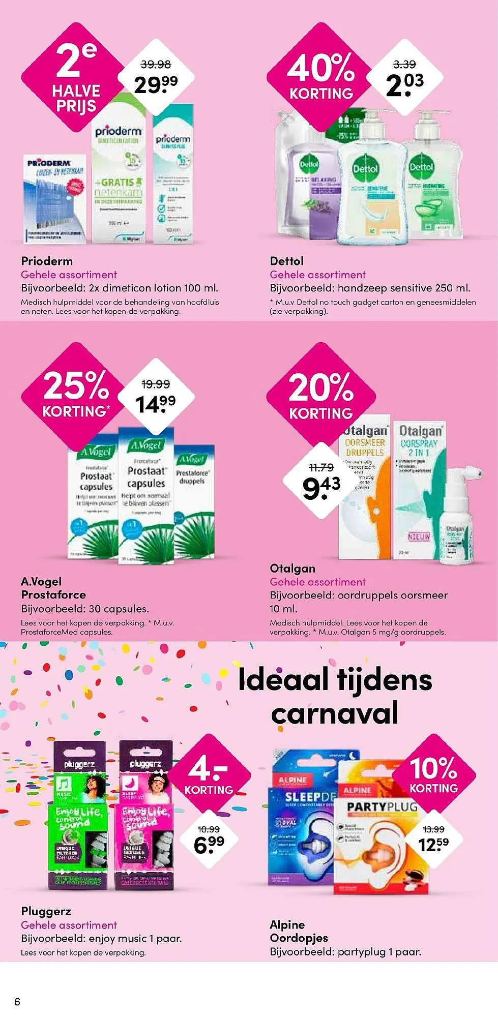 Drogisterij Visser folder van 24 februari tot 9 maart 2025 - Folder pagina 6