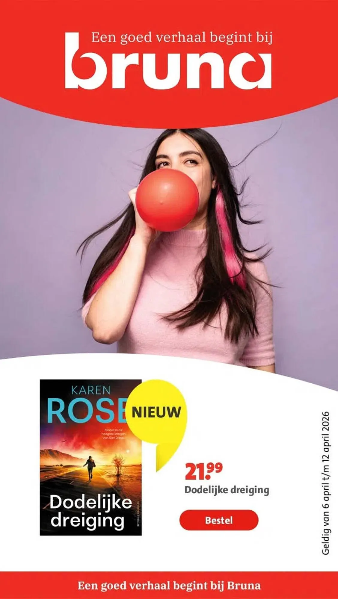 Bruna folder van 6 april tot 12 april 2026 - Folder pagina 1
