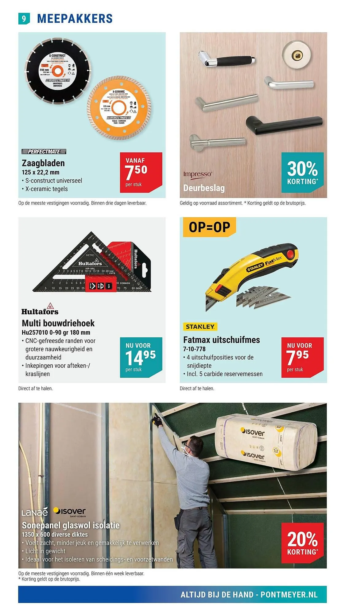 Pontmeyer folder van 1 mei tot 31 mei 2026 - Folder pagina 9