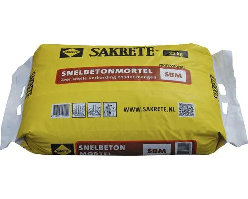 SAKRETE Snelbetonmortel 25 kg