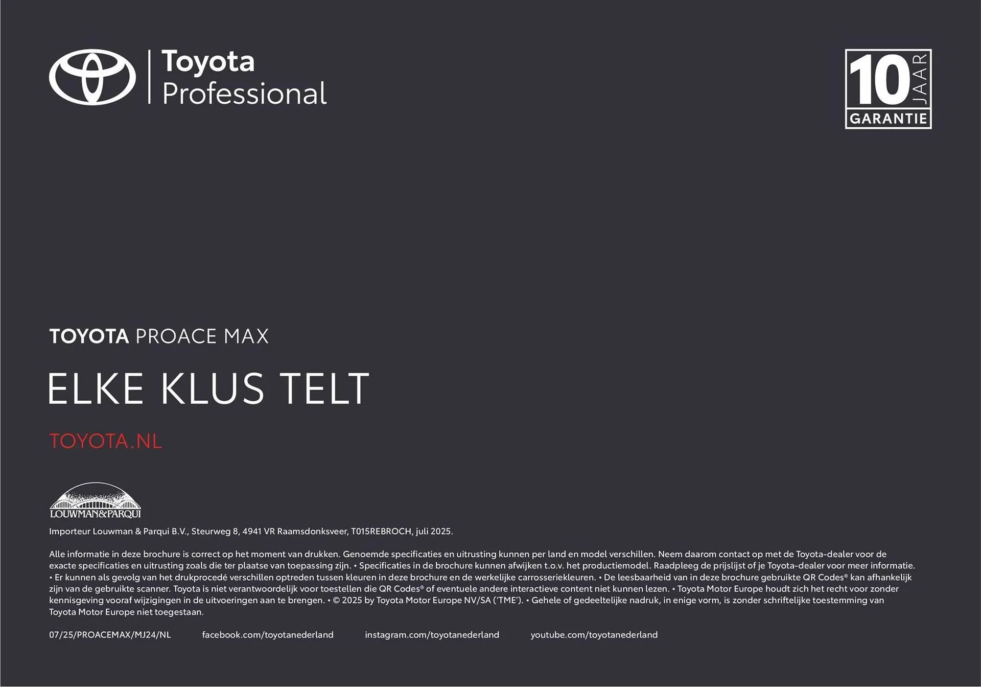 Toyota folder van 17 oktober tot 31 oktober 2025 - Folder pagina 52
