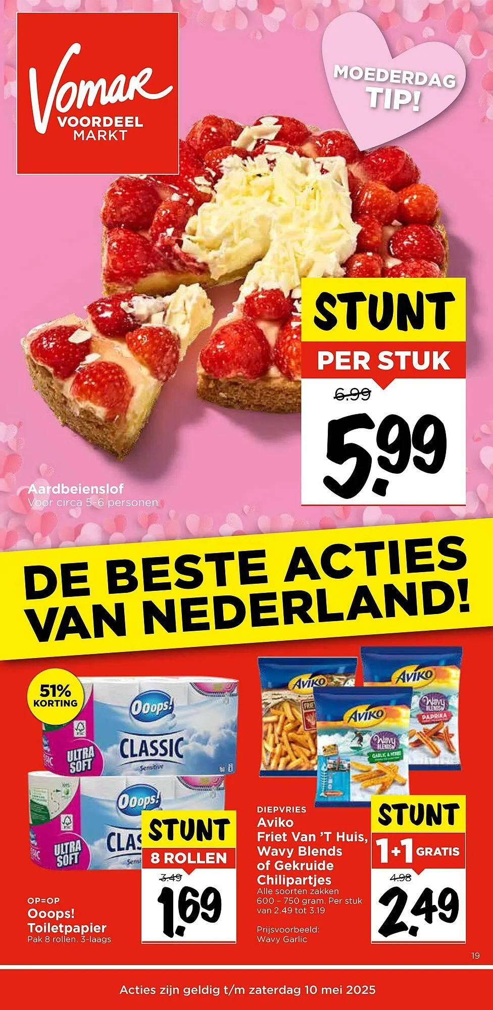 Vomar folder van 7 mei tot 10 mei 2025 - Folder pagina 1