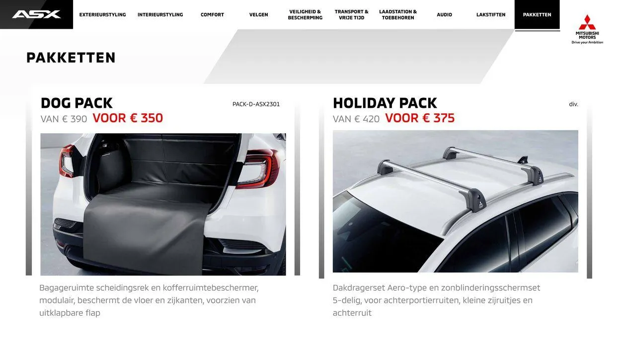 Mitsubishi Asx van 30 maart tot 30 maart 2025 - Folder pagina 17