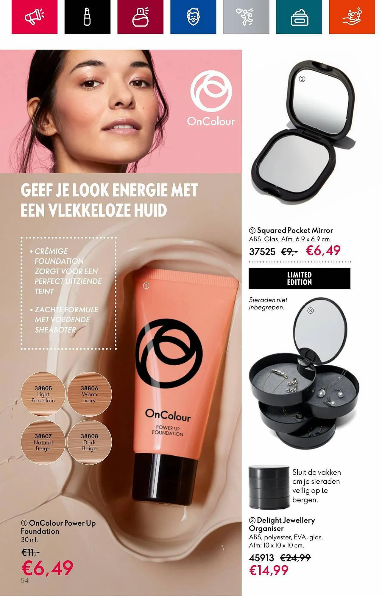 Oriflame folder van 18 juli tot 1 augustus 2023 - Folder pagina 54