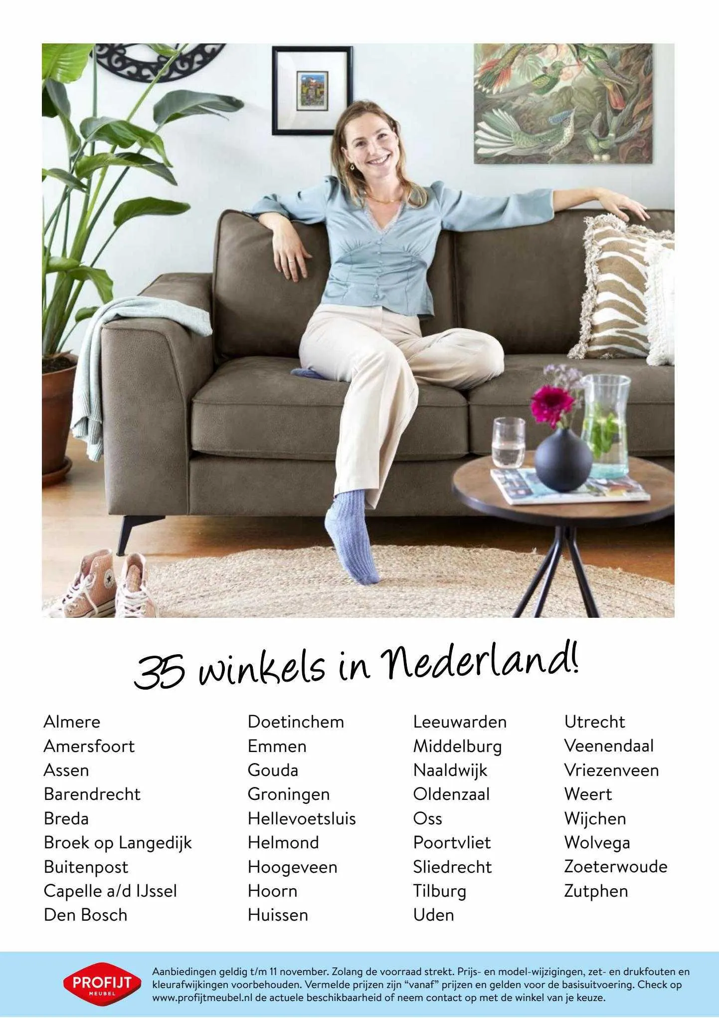 Profijt Meubel Folder van 13 oktober tot 26 november 2023 - Folder pagina 7
