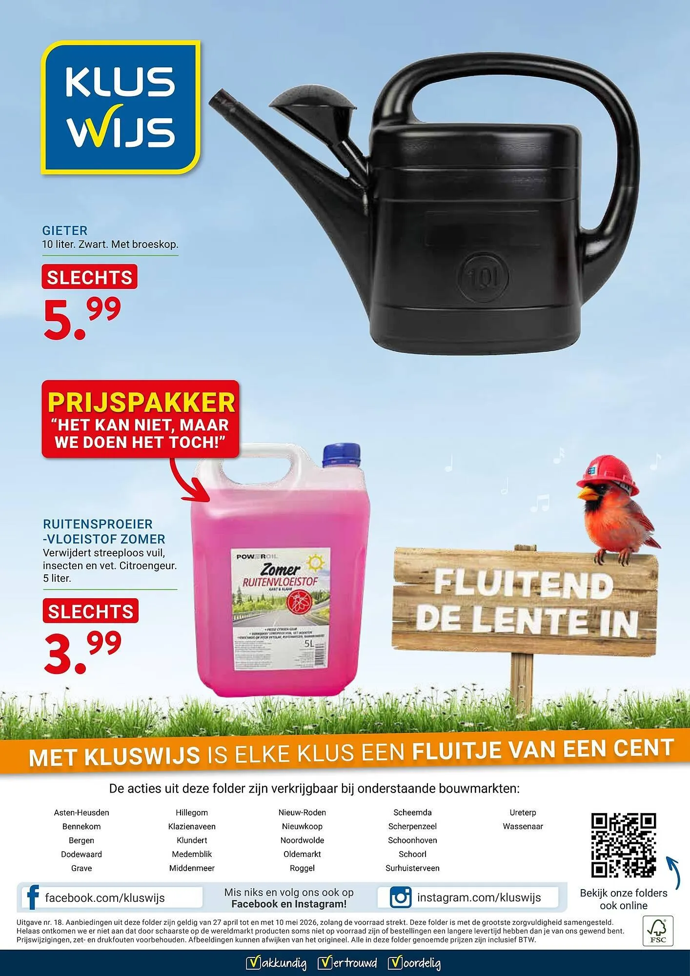 Kluswijs folder van 27 april tot 10 mei 2026 - Folder pagina 8