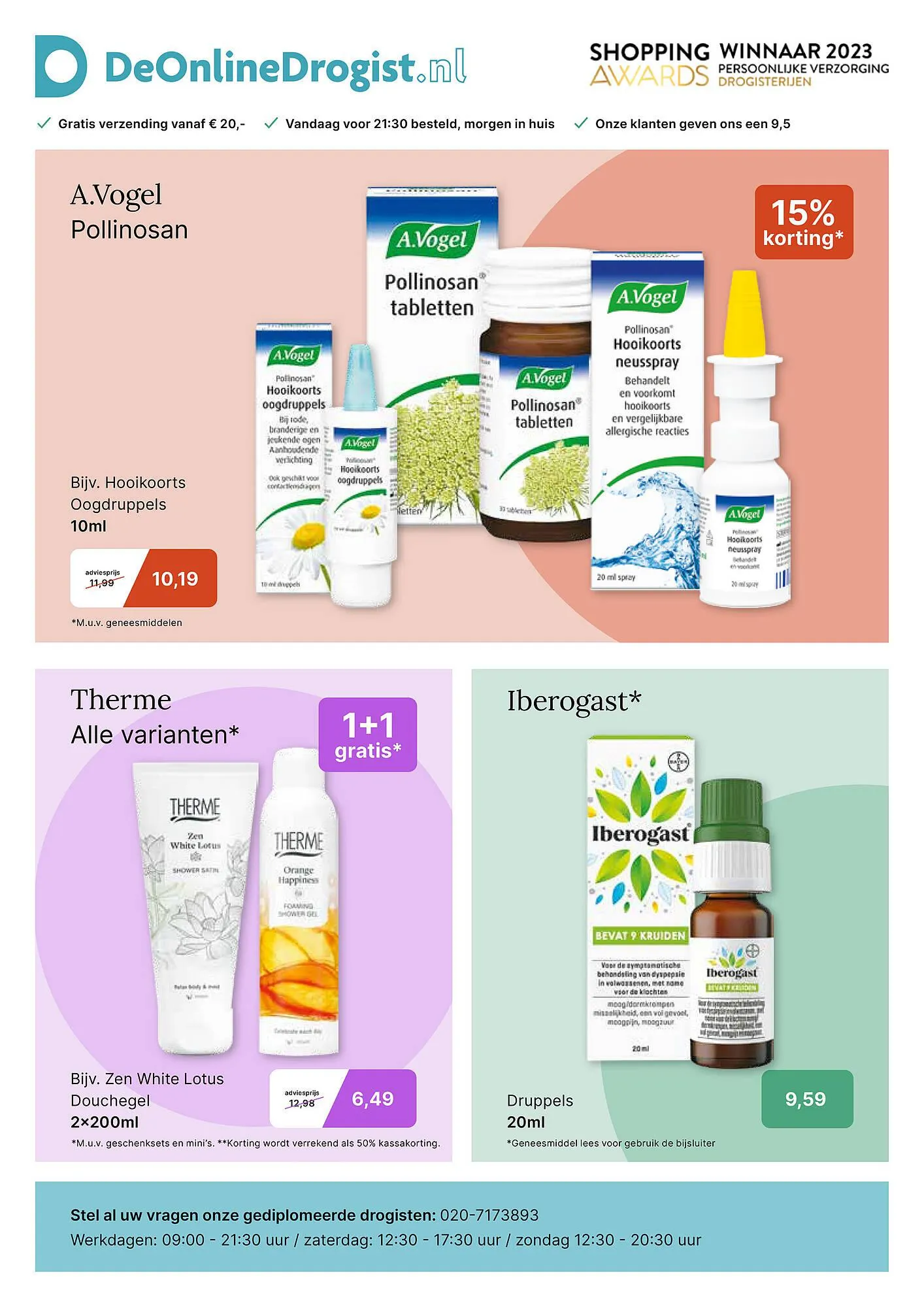 De Online Drogist folder van 3 april tot 9 april 2024 - Folder pagina 