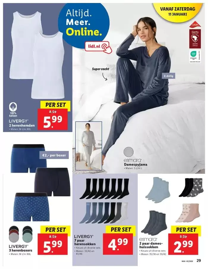 Aantrekkelijke speciale aanbiedingen voor iedereen van 2 januari tot 15 januari 2025 - Folder pagina 11